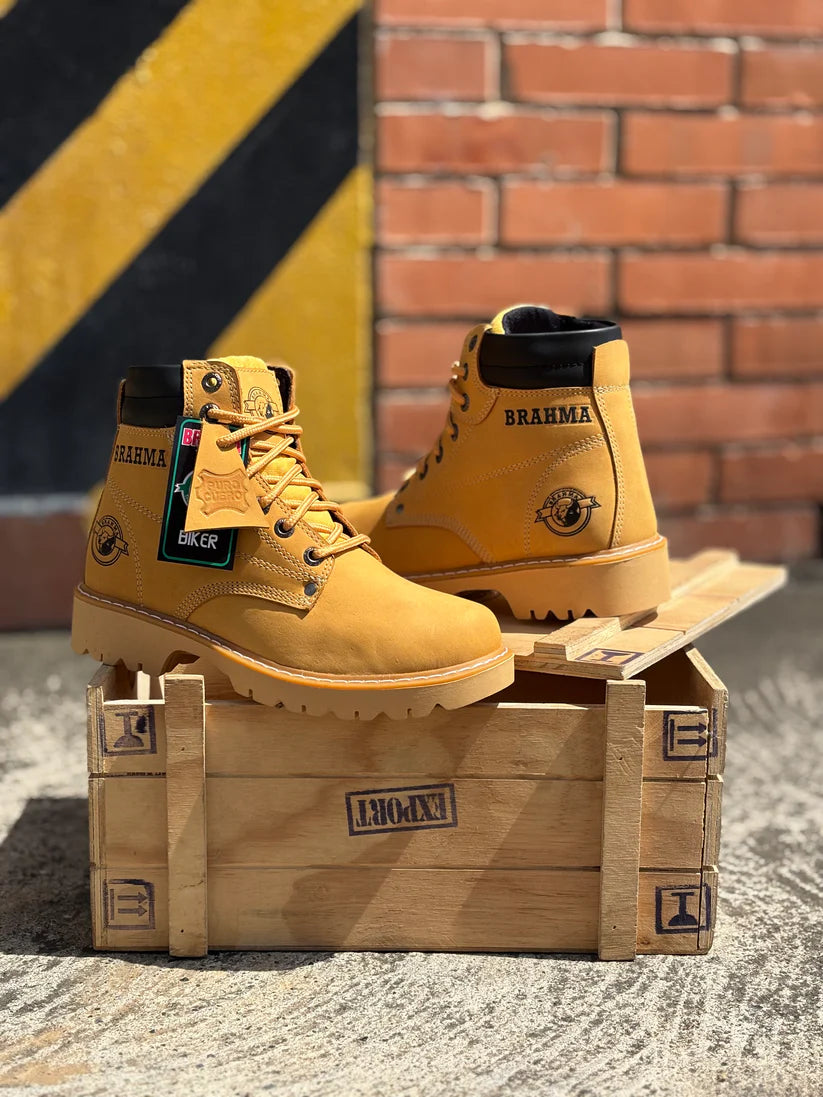 BOTA CLASICA CUERO + CAJA ⚜️