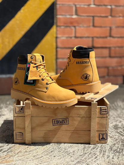 BOTA CLASICA CUERO + CAJA ⚜️